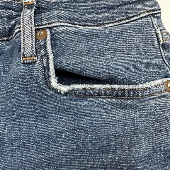 AGOLDE | Sophie High Rise Skinny Crop Jeans with Raw Hem | Size 29 - Picture 10 of 12